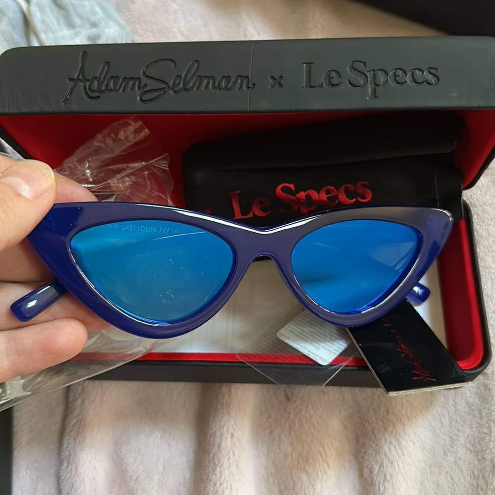 NWT Adam Selman x Le Specs "The Last Lolita" Sunglasses - Picture 3 of 6